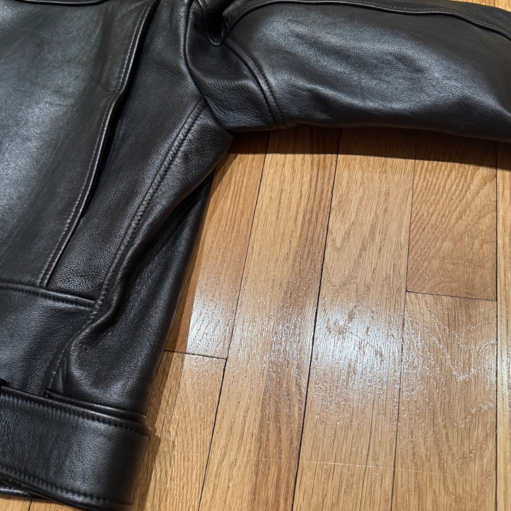 ACNE STUDIOS Belted Leather Jacket - Picture 9 of 16